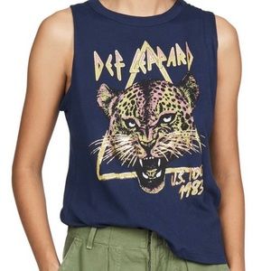 Chaser brand / Def Leppard Tank / Size S